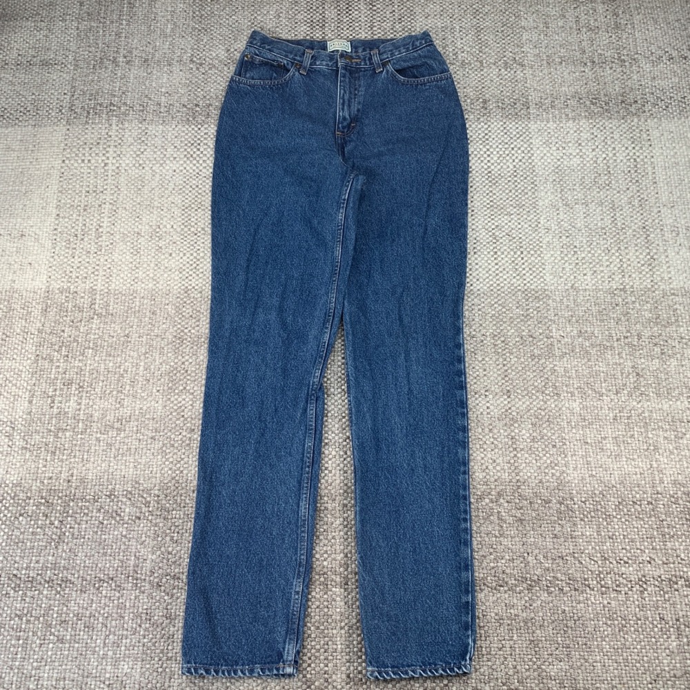 Arizona Jean Co Straight Leg Jeans Women 9L Blue High Rise Vintage 100% Cotton